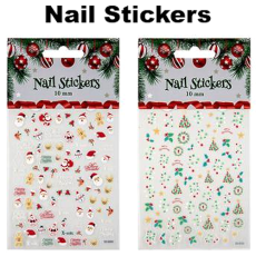 Christmas Dress-Up Nail Stickers 5-10mm each